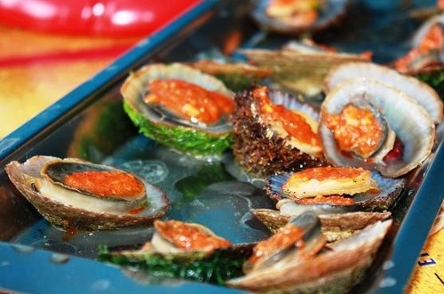 Paisagem, textura e sabor de mar...