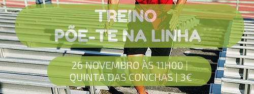 29 OUTUBRO ÀS 21H00 - QUINTA DAS CONCHAS - 3€ (