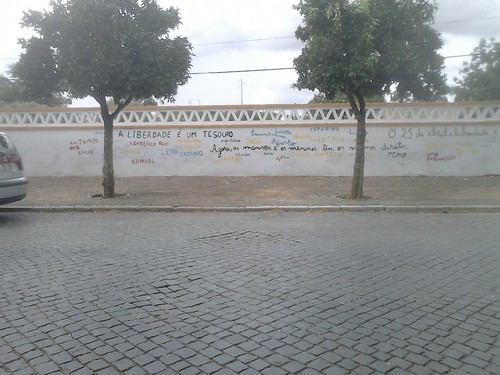 Mural 25 de Abril @ Cabeça Gorda, Beja