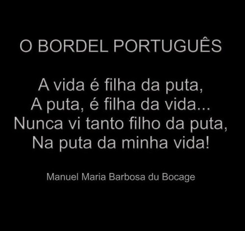 O bordel Português