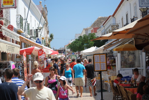 Depois da praia procurando um almoço
