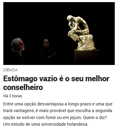 Estômago Conselheiro - Observador