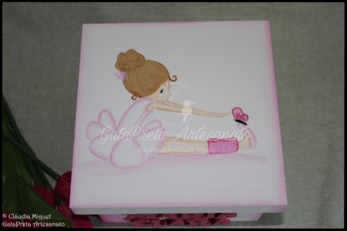 Caixas recordações de bebé Descanso das Bailari