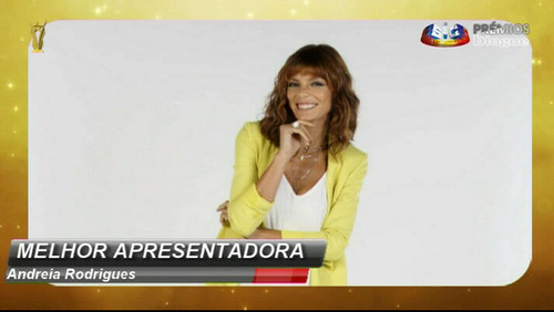 Andreia Rodrigues - melhor apresentadora entretenimento
