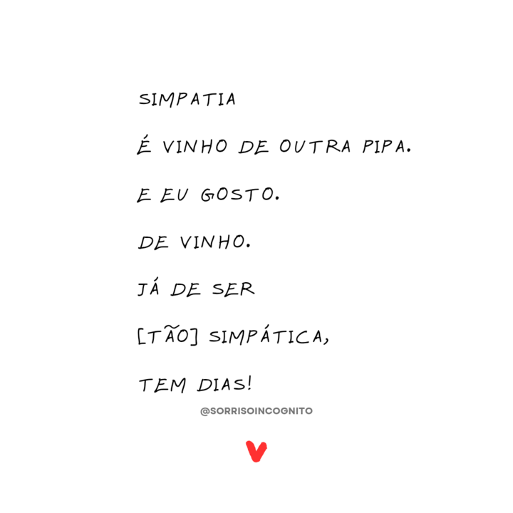 Frases simpatia