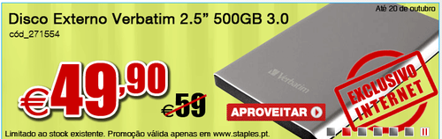 Hdd 500Gb externo