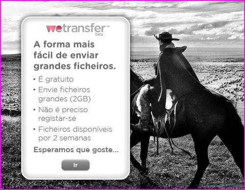 envio ficheiros grandes por e-mail