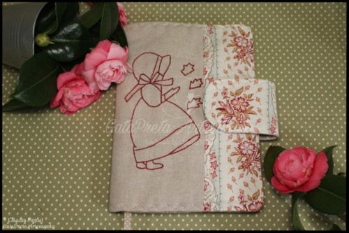 Capa de livros Sunbonnet in the wind1.JPG