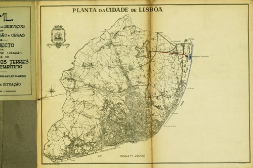 Projecto da avenida de ligação entre os aeroport