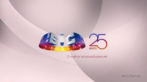 Grafismo SIC 25 anos