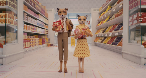 Mr and Mrs Fox - The Fantastic Mr Fox