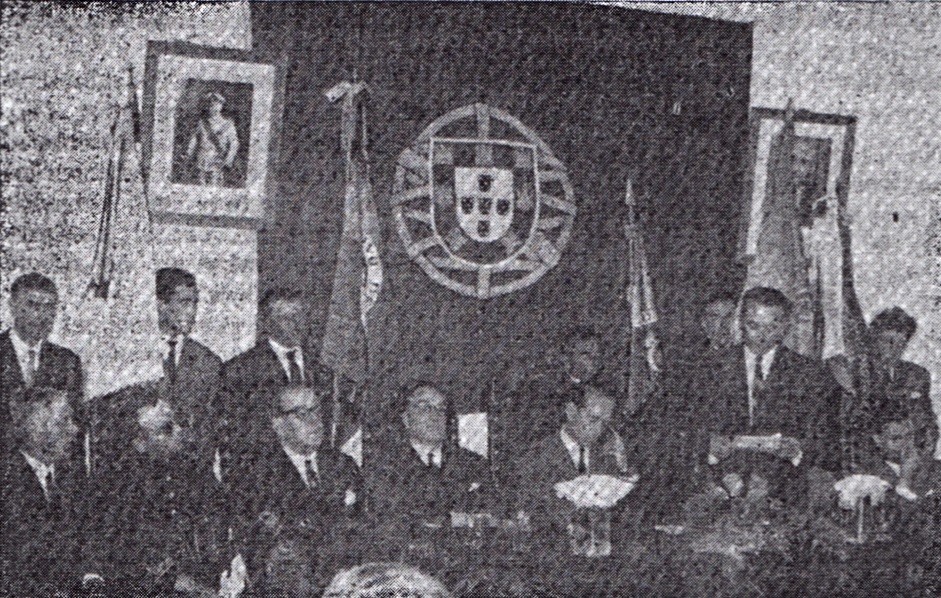 Mesa de Honra da Sessao Solene da Casa do Povo de 