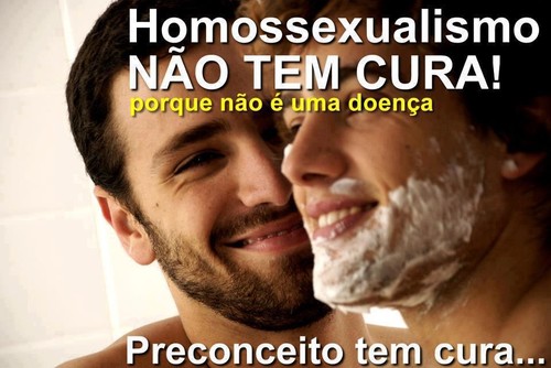 Homossexualidade não tem cura