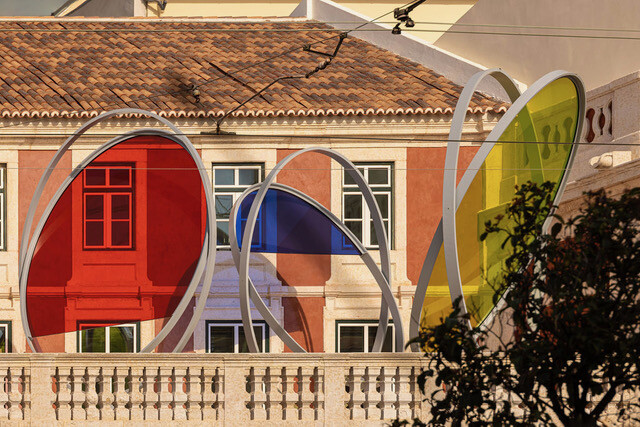View of José Pedro Croft&#39;s site-specific work © 