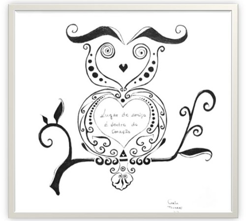 Coruja com moldura.JPG