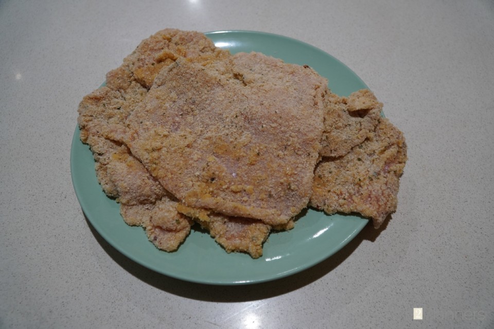 Turkey Schnitzel with Buttery Roasted Potatoes Recipe - The2Planners