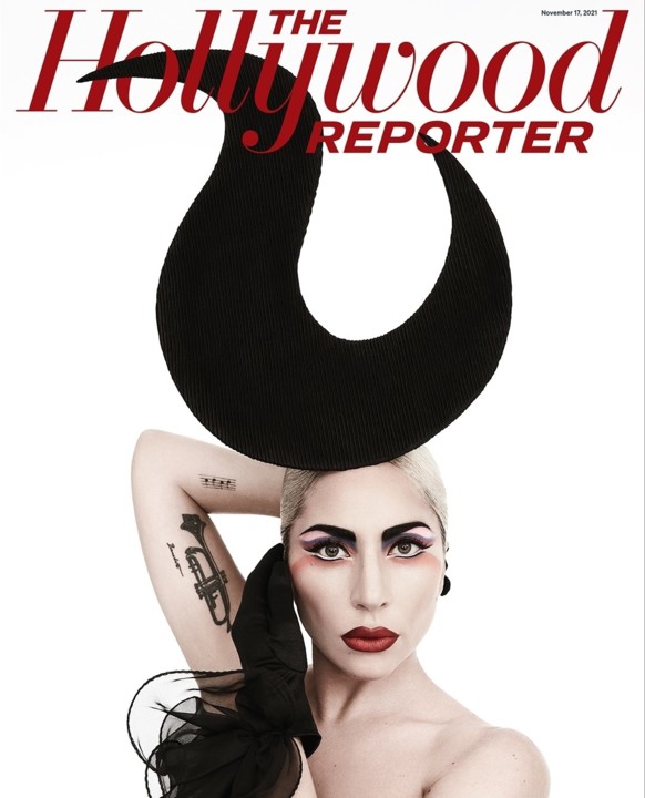 Lady Gaga na capa da The Hollywood Reporter.jpg