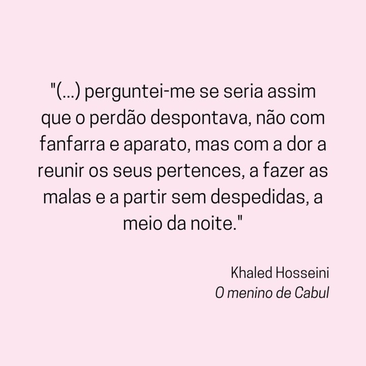 _(...) perguntei-me se seria assim que o perdão d