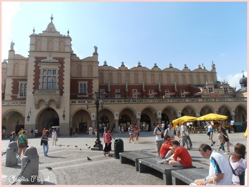 antigo mercado de tecidos Cracóvia