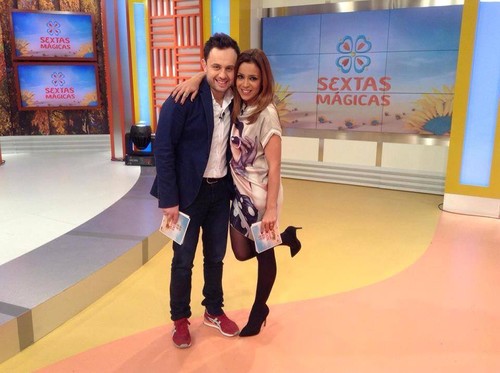 João Paulo Rodrigues e Rita Ferro Rodrigues no Sextas Mágicas João Paulo Rodrigues e Rita Ferro Rodrigues no Sextas Mágicas