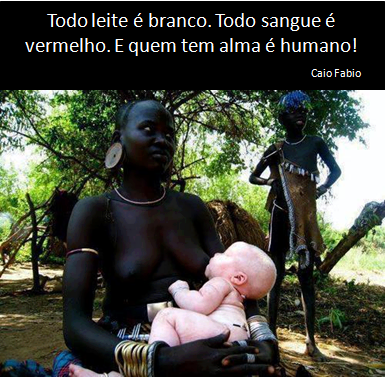 Todo o leite é branco