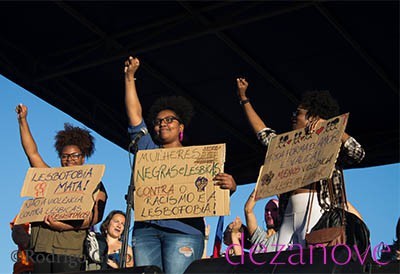 Mulheres Negras Lésbicas de Lisboa Marcha Geanine