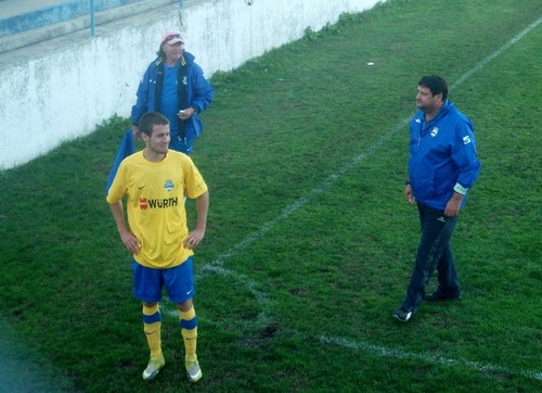 Miguel Serafim, autor do primeiro golo do Almada