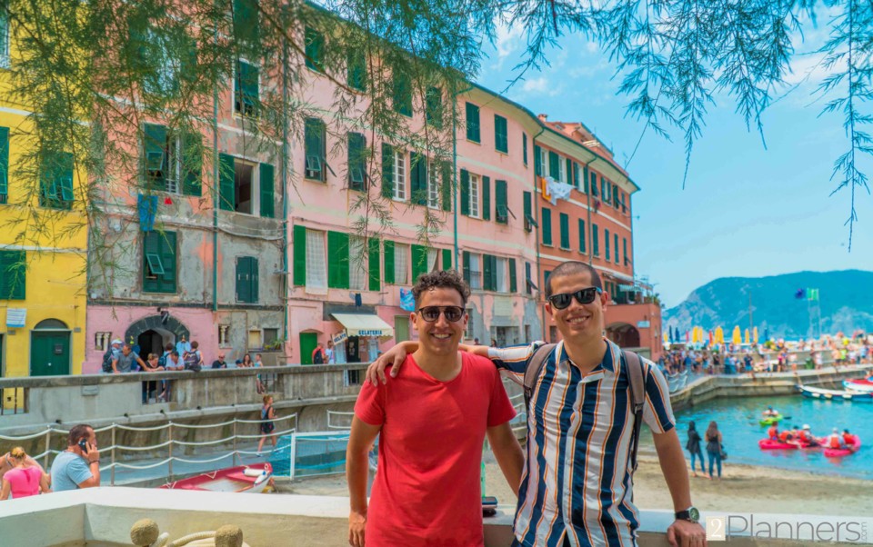 The2Planners in Vernazza, CinqueTerre Italy
