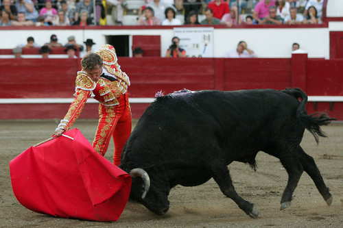 Moreno e o seu toureio honesto...