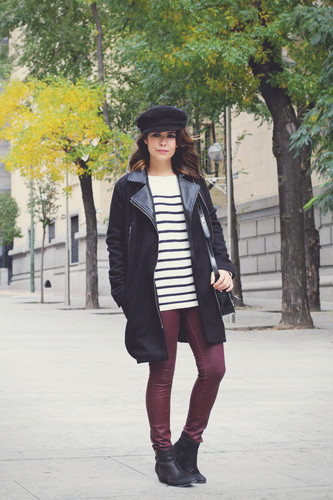 Navy-outfit-cap-militar-burgundy-stripes-streetsty Navy-outfit-cap-militar-burgundy-stripes-streetsty