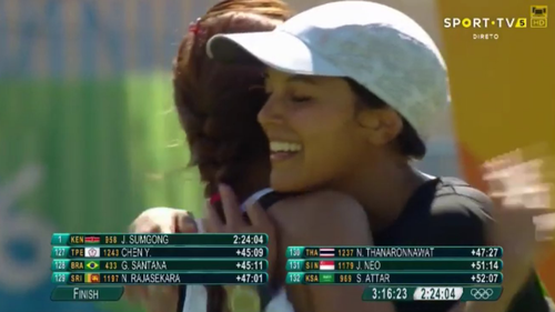 No final da maratona