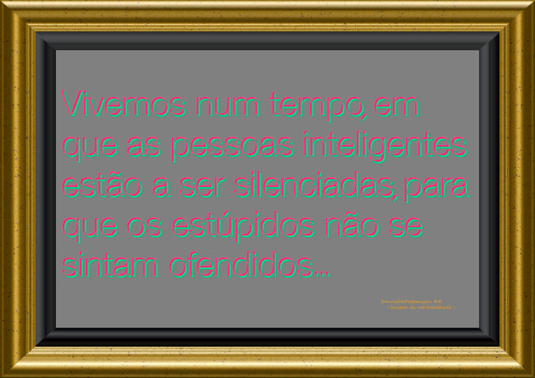 O silêncio dos inteligentes....jpg