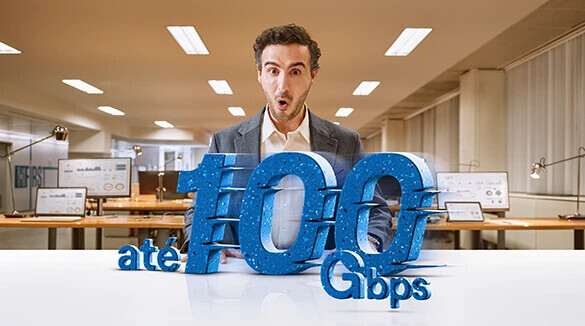 Fibra MAX 100Gbps no MEO Empresas