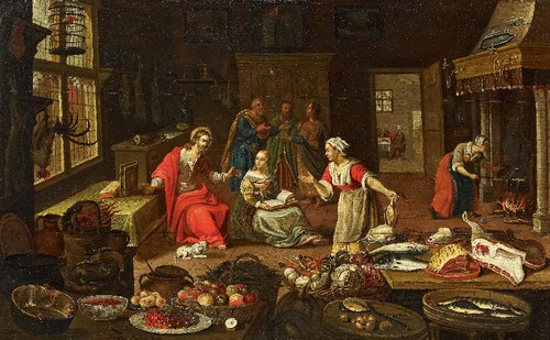 Georg_Friedrich_Stettner_(attr)_Christus_im_Hause_ Georg_Friedrich_Stettner_(attr)_Christus_im_Hause_