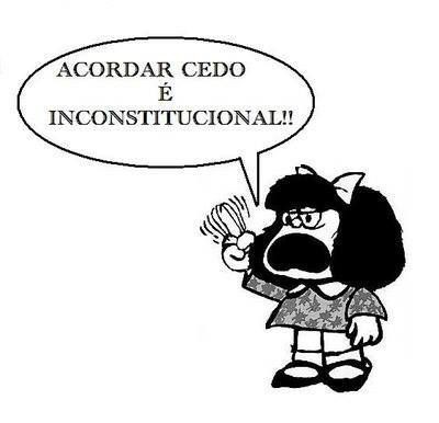 Bom dia #6 - A Mafaldinha diz que... Bom dia #6 - A Mafaldinha diz que...