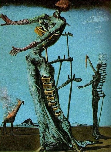 The Burning Giraffe, 1937 Salvador Dalí