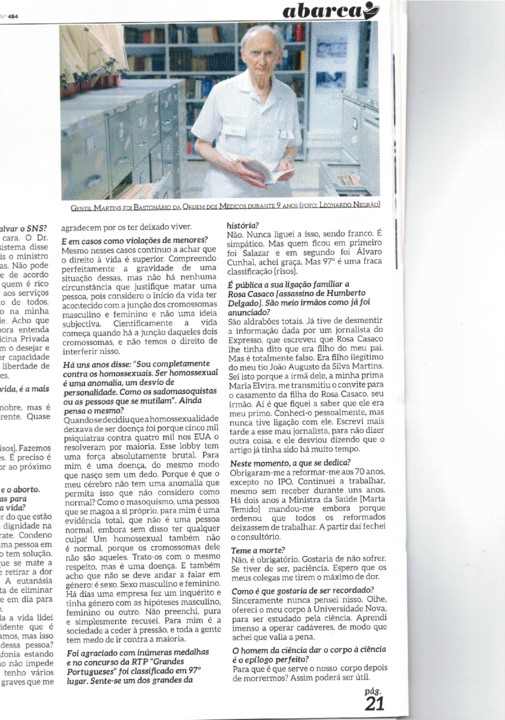 gentil martins Rosa Casaco barca agosto 21- ent ri
