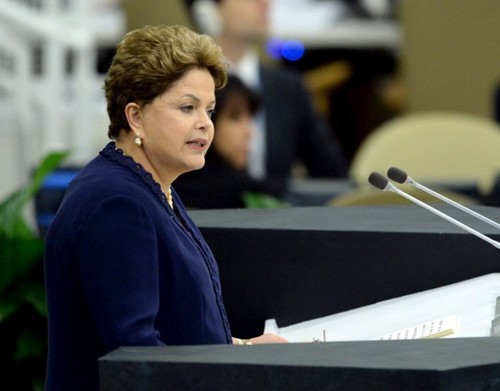 Dilma Rouseff, Uma mulher com eles no stio