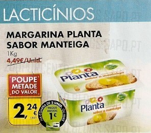 Planta Sabor a Manteiga Poupe Metade e desconto 1€