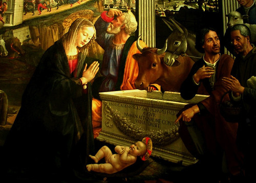 «Natividade de cristo», Domenico Ghirlandaio,Cap