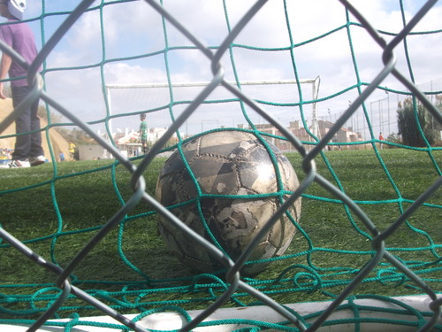 A bola no fundo das redes FotoJcandeias