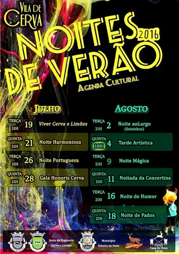 Vila de Cerva - Programa Noites de Verão 2016