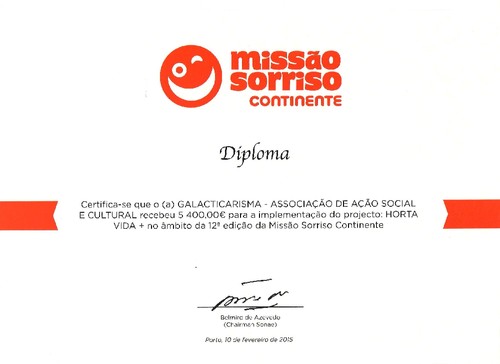 Missão Sorriso - Diploma