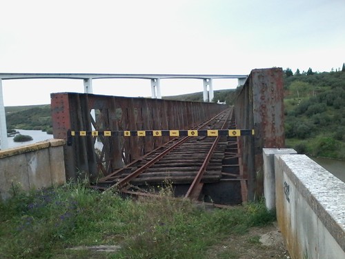 Ponte de Caminho de Ferro: Beja/Serpa desactivada
