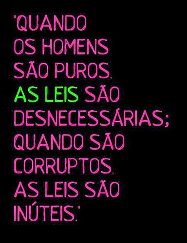 quando os homens são puros