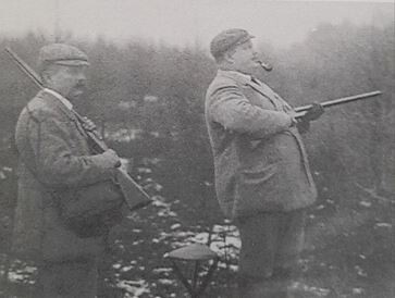 d carlos caçando em Inglaterra.JPG