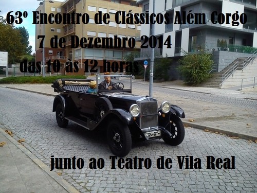 63º Encontro de Clássicos Além Corgo  7 Dezembr