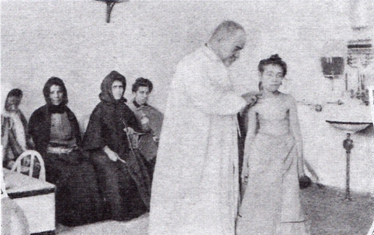 Exame Medico relativo a tuberculose num consultori