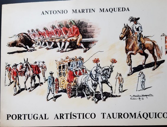 portugal artistico tauromáquico - antonio martin 