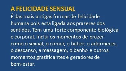 Felicidade sensual